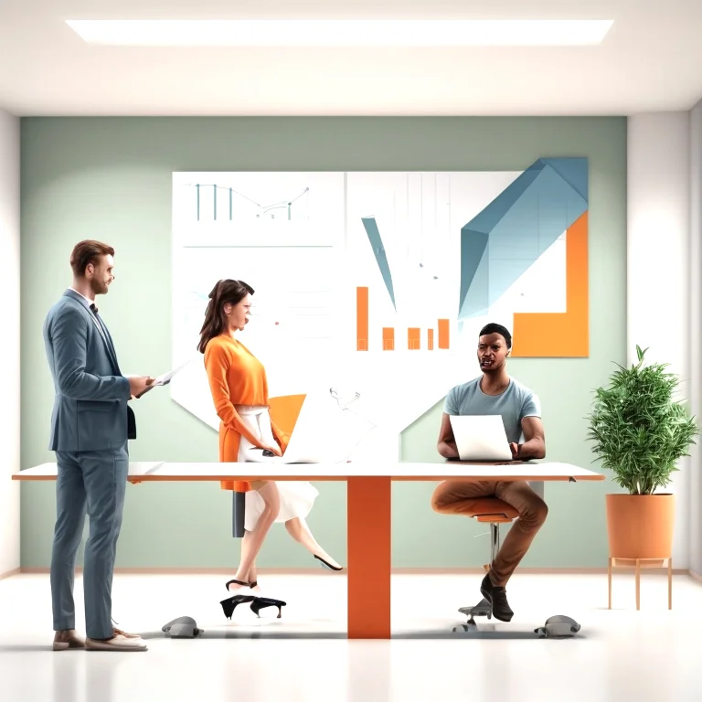 Notebook and tablet on desk